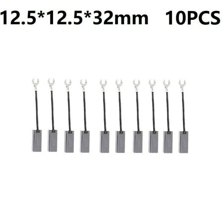 10Pcs J204 Diesel Generator Electric Motor Alternator Spare Parts Carbon Brush
