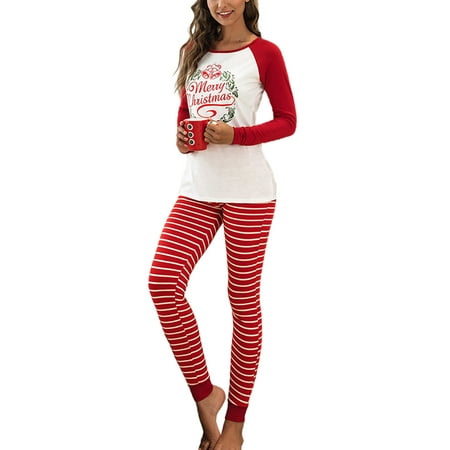 Avamo 2pcs Women Long Sleeve Print Pajamas Set Winter Christmas Matching Xmas Sleepwear PJs Set Outfit Ladies Casual Jogger Sets
Avamo 2pcs Women Long Sleeve Print Pajamas Set Winter Christmas Matching Xmas Sleepwear PJs Set Outfit Ladies Casual Jogger Sets