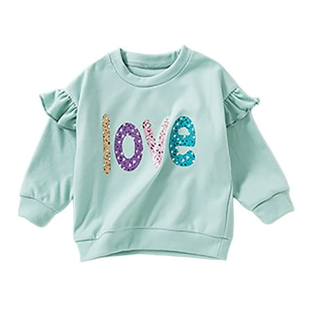 Ydojg Kids Toddler Fashion Tops Baby Girls Letter Print Long Sleeve Tops Warm Fall Winter Clothes For 2-3 Years
Ydojg Kids Toddler Fashion Tops Baby Girls Letter Print Long Sleeve Tops Warm Fall Winter Clothes For 2-3 Years