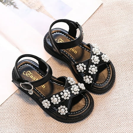 Mishuowoti Girls Sandals Summer For Children Wearing Beach Shoes Pearl Soft Sole Princess
Mishuowoti Girls Sandals Summer For Children Wearing Beach Shoes Pearl Soft Sole Princess