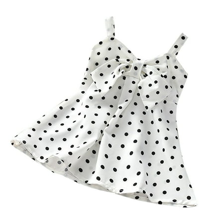 Fesfesfes Toddler Baby Girls Outfits Sling Clothes Wave Point Print Romper Kids Dress Spring Saving Sale
Fesfesfes Toddler Baby Girls Outfits Sling Clothes Wave Point Print Romper Kids Dress Spring Saving Sale