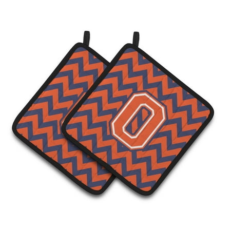 Carolines Treasures CJ1042-OPTHD Letter O Chevron Orange and Blue Pair of Pot Holders 7.5HX7.5W multicolor
Carolines Treasures CJ1042-OPTHD Letter O Chevron Orange and Blue Pair of Pot Holders 7.5HX7.5W multicolor