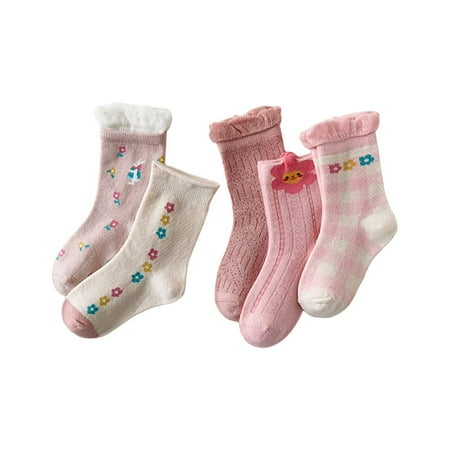 Mud Kingdom Sweet Toddler Girls Cartoon Socks 5 Pair Ruffle Cute Flowers Pink 1-3T Cotton Crew
Mud Kingdom Sweet Toddler Girls Cartoon Socks 5 Pair Ruffle Cute Flowers Pink 1-3T Cotton Crew