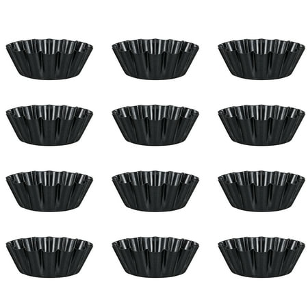 HOMEMAXS Artibetter 12pcs Egg Tart Molds Thickened Carbon Steel Cake Muffin Moulds Non-Stick Mini Pie Pans Muffin Baking Cups
HOMEMAXS Artibetter 12pcs Egg Tart Molds Thickened Carbon Steel Cake Muffin Moulds Non-Stick Mini Pie Pans Muffin Baking Cups