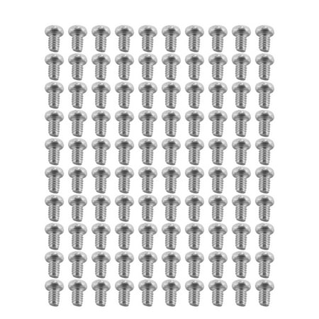 100pcs Crosshead Head Screws M2 x 3mm