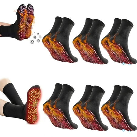 QWERTYU Heated Soft Crew Socks for Women Winter Causal Warm Compression Socks Black One Size
QWERTYU Heated Soft Crew Socks for Women Winter Causal Warm Compression Socks Black One Size