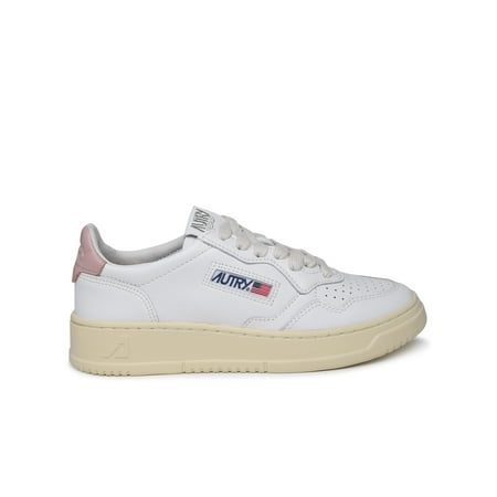 Autry Woman Medalist White Leather Sneakers
