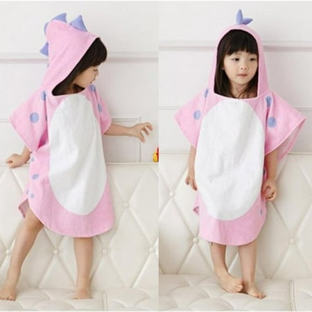 GYRATEDREAM Little Boy Girl Cotton Towel Bathrobe Cartoon Dinosaur Hooded Bath Robe 0-8 Years
GYRATEDREAM Little Boy Girl Cotton Towel Bathrobe Cartoon Dinosaur Hooded Bath Robe 0-8 Years