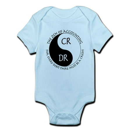 CafePress - Zen Of Accounting - Baby Light Bodysuit