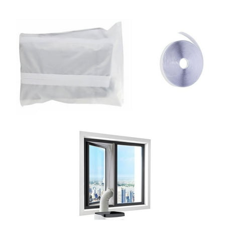 Fovolat Universal Window Seal - Portable AC Window Seal - Window Seal for Portable Air Conditioner Soft Cloth Sealing Baffle Window Seal for AC Unit Air Conditioner Window Seal Kit No Drilling Holes
Fovolat Universal Window Seal - Portable AC Window Seal - Window Seal for Portable Air Conditioner Soft Cloth Sealing Baffle Window Seal for AC Unit Air Conditioner Window Seal Kit No Drilling Holes