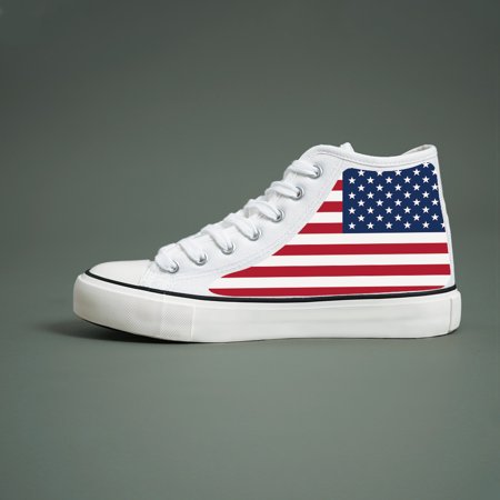 Men s Creative US National Flag Graphic Print High Top Canvas Shoes Breathable Non Slip Lace-up Casual Sneakers For Outdoor Casual Men s Street Style Footwear
Men s Creative US National Flag Graphic Print High Top Canvas Shoes Breathable Non Slip Lace-up Casual Sneakers For Outdoor Casual Men s Street Style Footwear