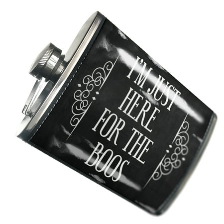 NEONBLOND Flask I m Just Here For the Boos Halloween Haunting Flourish