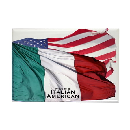 CafePress - Italian American - Rectangle Magnet, 2"x3" Refrigerator Magnet