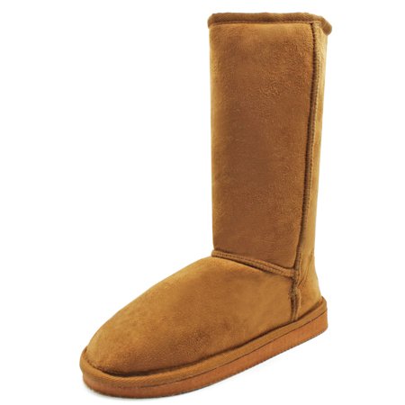 LAVRA Womens Winter Boots Faux Fur Sheepskin Snow Shoes