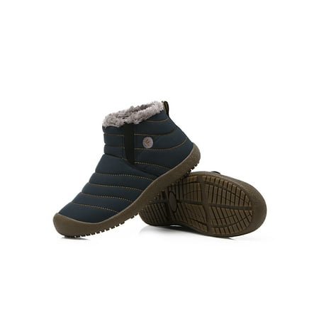 Woobling Mens Womens Ankle Snow Boots Winter Snow Waterproof Boots Warm Plush Lined Shoes
Woobling Mens Womens Ankle Snow Boots Winter Snow Waterproof Boots Warm Plush Lined Shoes