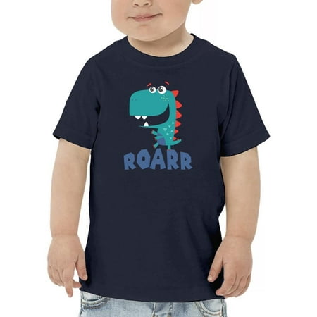 Smiling Baby Dino Roarr T-Shirt Toddler -Image by Shutterstock 4 Toddler