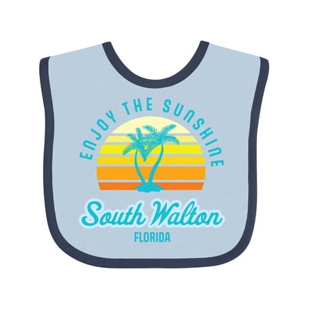 Inktastic Summer Enjoy the Sunshine South Walton Florida in Blue Gift Baby Boy or Baby Girl Bib
Inktastic Summer Enjoy the Sunshine South Walton Florida in Blue Gift Baby Boy or Baby Girl Bib