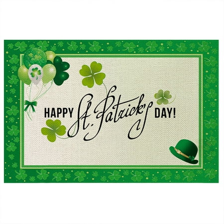 Irish Day Dining Mat Linen Cloth Durable Non Material Table Mat Dark Place Mats Dining Table Food Mat Coffee Table Mat round round Table Mats 6 Pottery Set Dining Table Set for 2 under 50 Dining Table
Irish Day Dining Mat Linen Cloth Durable Non Material Table Mat Dark Place Mats Dining Table Food Mat Coffee Table Mat round round Table Mats 6 Pottery Set Dining Table Set for 2 under 50 Dining Table