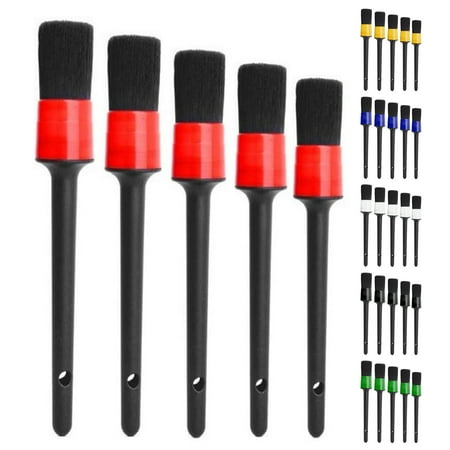 Travelwant 5Pcs/Set Auto Detailing Brush Car Detail Brushes Supplies for Cleaning Automotive Cleaning Wheels Dashboard Interior Exterior Leather Air Vents Emblems
Travelwant 5Pcs/Set Auto Detailing Brush Car Detail Brushes Supplies for Cleaning Automotive Cleaning Wheels Dashboard Interior Exterior Leather Air Vents Emblems