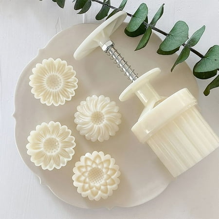 1 set 3D Pie Making Kitchen Gadget Creative Manual Daisy Mooncake Mold Mooncake Press Cookie Stamps Pastry Tool
1 set 3D Pie Making Kitchen Gadget Creative Manual Daisy Mooncake Mold Mooncake Press Cookie Stamps Pastry Tool