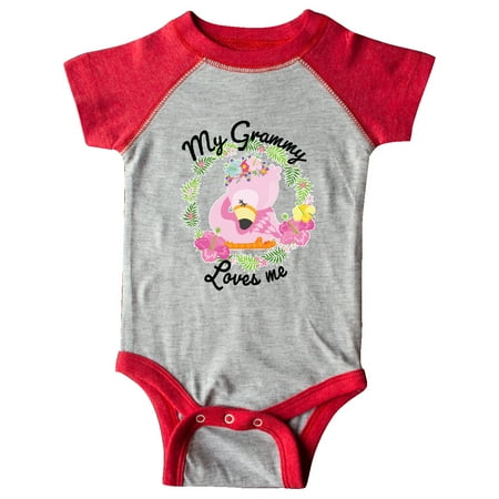 Inktastic Baby Flamingo My Grammy Loves Me with Flower Wreath Gift Baby Boy or Baby Girl Bodysuit
Inktastic Baby Flamingo My Grammy Loves Me with Flower Wreath Gift Baby Boy or Baby Girl Bodysuit