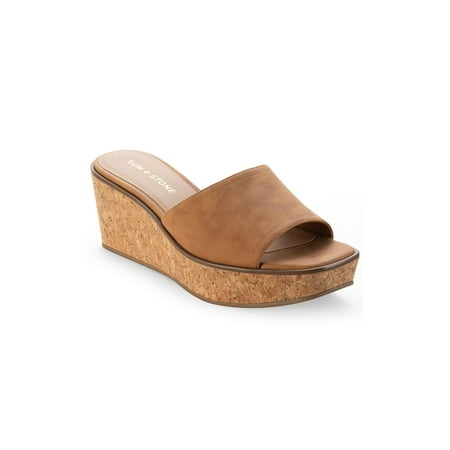 SUN STONE Womens Beige 1 Platform Charlottee Square Toe Wedge Slip On Slide Sandals 6.5
SUN STONE Womens Beige 1 Platform Charlottee Square Toe Wedge Slip On Slide Sandals 6.5