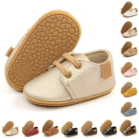 Baby Boys Girls Moccasins Oxford Sneakers PU Leather Rubber Sole Infant Loafers Anti-Slip Toddler First Walkers Crib Dress Shoes
Baby Boys Girls Moccasins Oxford Sneakers PU Leather Rubber Sole Infant Loafers Anti-Slip Toddler First Walkers Crib Dress Shoes
