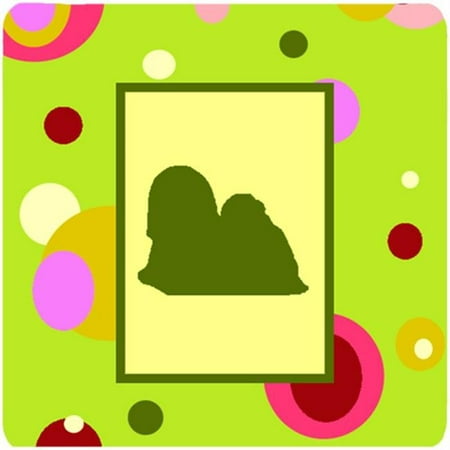 Lhasa Apso Foam Coasters - Set Of 4