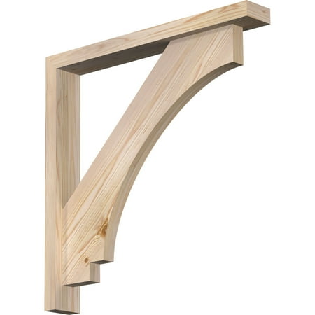 Ekena Millwork 3 1/2 W x 26 D x 26 H Imperial Block Smooth Bracket w/ Offset Brace Douglas Fir
Ekena Millwork 3 1/2 W x 26 D x 26 H Imperial Block Smooth Bracket w/ Offset Brace Douglas Fir