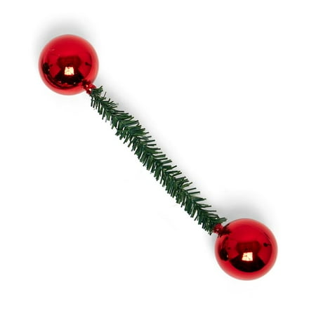 Tinsel Ties With Bulb Orangeaments - 12 Pack - Red | Quantity: 12 | Length - 6 by Paper Mart
Tinsel Ties With Bulb Orangeaments - 12 Pack - Red | Quantity: 12 | Length - 6 by Paper Mart