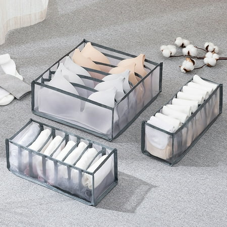 Xyer Bra Storage Box Large Capacity Classified Ventilated 6/7/11 Grids Underwear Storage Case Household Supplies Pink 11 Grids
Xyer Bra Storage Box Large Capacity Classified Ventilated 6/7/11 Grids Underwear Storage Case Household Supplies Pink 11 Grids
