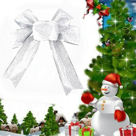 WOXINDA Christmas Tree Large Decoration Christmas Bow Tree Decoration 5 Colour