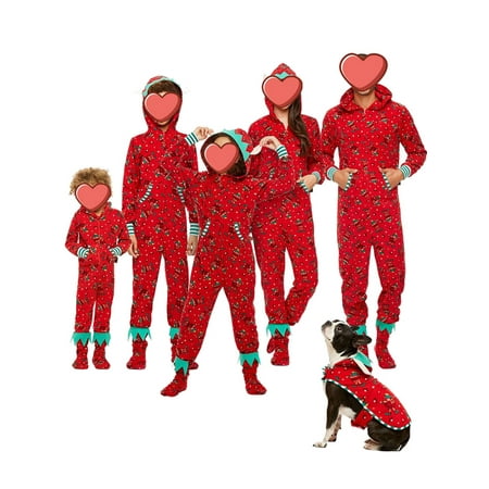 Peyakidsaa Family Xmas Matching Pajamas Jumpsuit Reindeer Print Sleepwear Nightwear
Peyakidsaa Family Xmas Matching Pajamas Jumpsuit Reindeer Print Sleepwear Nightwear