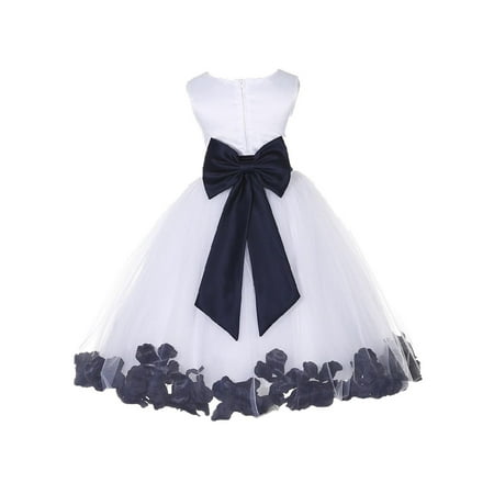 Ekidsbridal Wedding Pageant Rose Petals White Tulle Flower Girl Dress Toddler Junior Bridesmaid Recital Easter Holiday Gown Birthday Girl Dress Communion Formal Clothing Baptism 302T midnight 12
Ekidsbridal Wedding Pageant Rose Petals White Tulle Flower Girl Dress Toddler Junior Bridesmaid Recital Easter Holiday Gown Birthday Girl Dress Communion Formal Clothing Baptism 302T midnight 12