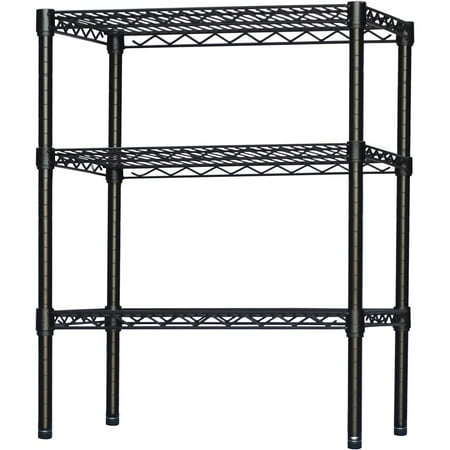 UlaREYoy. Black Wire Shelving with 3 Tier Shelves - 8 d x 18 w x 34 h Weight Capacity 300lbs Per Shelf
UlaREYoy. Black Wire Shelving with 3 Tier Shelves - 8 d x 18 w x 34 h Weight Capacity 300lbs Per Shelf