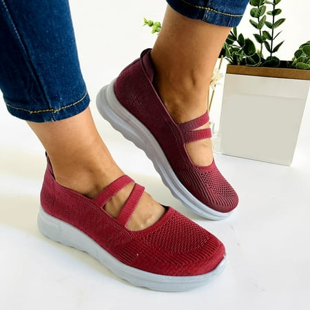 Cathalem Sneaker Wedges Shoes for Women Size 5 Running Outdoor Foot One Shoes Sport Shoes Mesh Mouth On Sneaker Skates for Women Red 7
Cathalem Sneaker Wedges Shoes for Women Size 5 Running Outdoor Foot One Shoes Sport Shoes Mesh Mouth On Sneaker Skates for Women Red 7