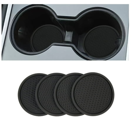 Car Cup Holder Coaster - 4 PCS Automotive Drink Cup Holders Coasters Non-Slip Auto Interior Accessories 3.34 inch Black
Car Cup Holder Coaster - 4 PCS Automotive Drink Cup Holders Coasters Non-Slip Auto Interior Accessories 3.34 inch Black