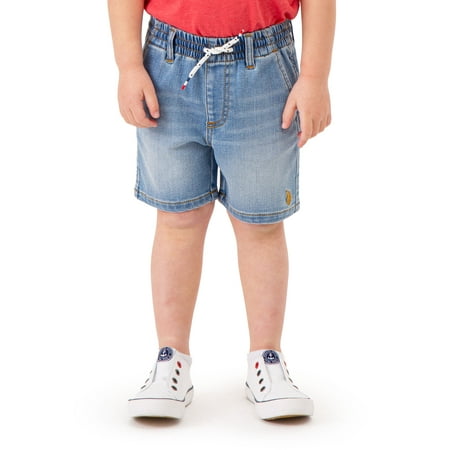 U.S. Polo Assn. Toddler Boy Knit Denim Short Sizes 2T -5T