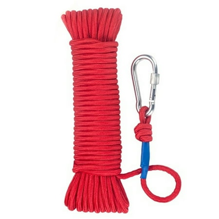 Asdomo 20m Nylon Rope Fishing Rope Safe High Strength Braid Rope With Carabiner Safety Lock
Asdomo 20m Nylon Rope Fishing Rope Safe High Strength Braid Rope With Carabiner Safety Lock