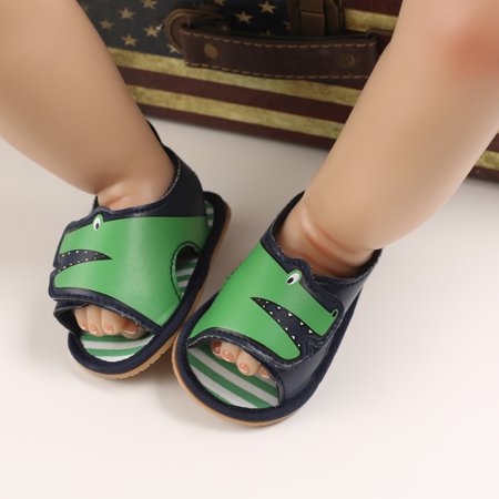 DNDKILG Newborn Infant Girls Boy Beach Cartoon Sandals First Walkers Shoes Baby Toddler Soft Sole Outdoor Summer Slippers Black 0-18M
DNDKILG Newborn Infant Girls Boy Beach Cartoon Sandals First Walkers Shoes Baby Toddler Soft Sole Outdoor Summer Slippers Black 0-18M