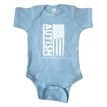 Inktastic Autism American Flag Different not Less Gift Baby Boy or Baby Girl Bodysuit
Inktastic Autism American Flag Different not Less Gift Baby Boy or Baby Girl Bodysuit