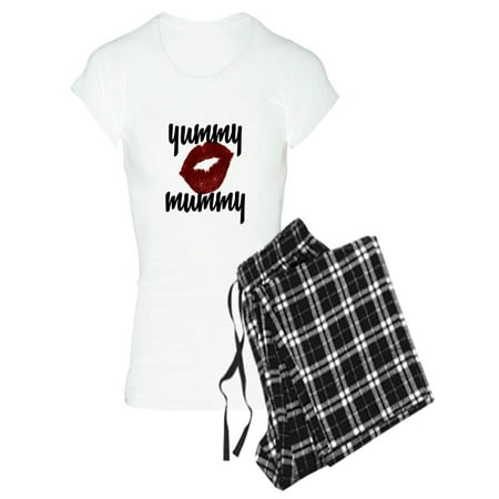 CafePress - Yummy Mummy Pajamas - Women s Light Pajamas