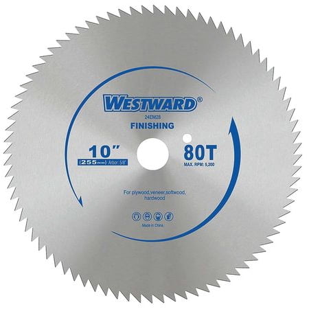 Westward 24EM28 Circular Saw Blades