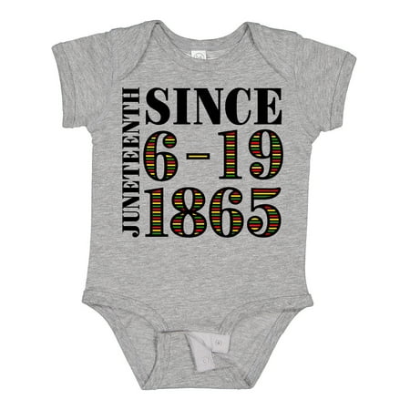 Inktastic Juneteenth Since 6-19-1865 Gift Baby Boy or Baby Girl Bodysuit