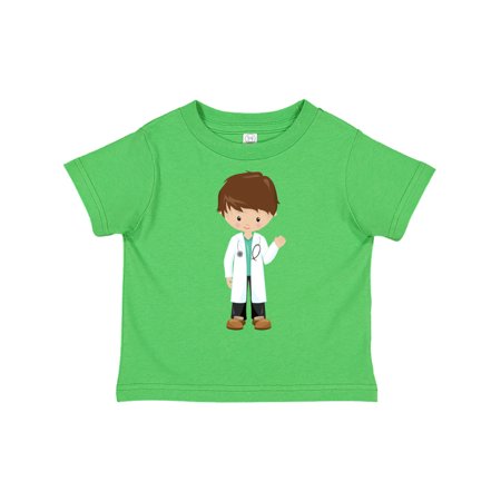 Inktastic Cute Boy Doctor Brown Hair Boy Wearing Lab Coat Gift Toddler Boy Girl T-Shirt
Inktastic Cute Boy Doctor Brown Hair Boy Wearing Lab Coat Gift Toddler Boy Girl T-Shirt