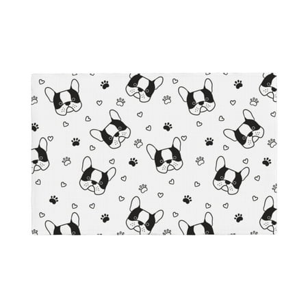 Placemats Set Of 4 / 6 Love Cut French Bulldog Placemats For Dining Table Indoor/Outdoors Heat Resistant Washable Placemats 18 X 12
Placemats Set Of 4 / 6 Love Cut French Bulldog Placemats For Dining Table Indoor/Outdoors Heat Resistant Washable Placemats 18 X 12