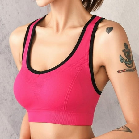 Sports Bra Fitness Bra Seamless Bra Elastic Padded Bra Push Up Bra Full Cup Bra Breathable Bra Vest for Yoga Running Workout
Sports Bra Fitness Bra Seamless Bra Elastic Padded Bra Push Up Bra Full Cup Bra Breathable Bra Vest for Yoga Running Workout