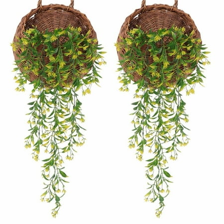 wendunide home decor 2 PCS Hanging Garland Vine Flower Trailing Bracket Artificial Hanging Green
wendunide home decor 2 PCS Hanging Garland Vine Flower Trailing Bracket Artificial Hanging Green