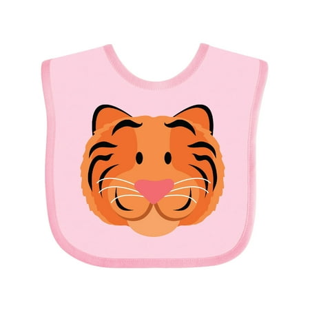 Inktastic Tiger Face Gift Baby Boy or Baby Girl Bib