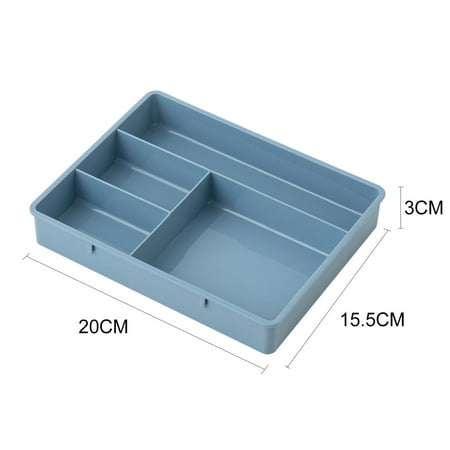 Small Stackable Storage Bins 4-Compartment Makeup Container for Cosmetics Stationary Small Items
Small Stackable Storage Bins 4-Compartment Makeup Container for Cosmetics Stationary Small Items